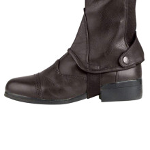 (Extra Small, Black) Dublin Unisex Stretch Fit Half Chaps