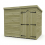 11 x 8 Pent Shed Tanalised (Double Door, No Windows) 2