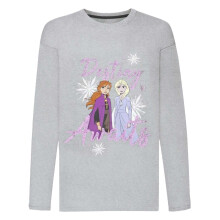 (2-3 Years, Grey) Frozen Girls Destiny Awaits Anna And Elsa Top