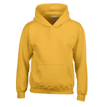 (3-4 Years, Gold) Gildan Childrens/Kids Heavy Blend Hooded Sweatshirt