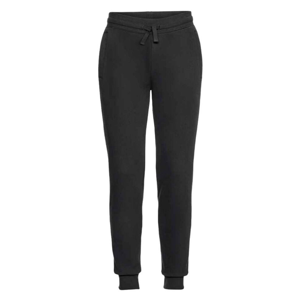 Russell (L, Black) Mens Authentic Jogging Bottoms