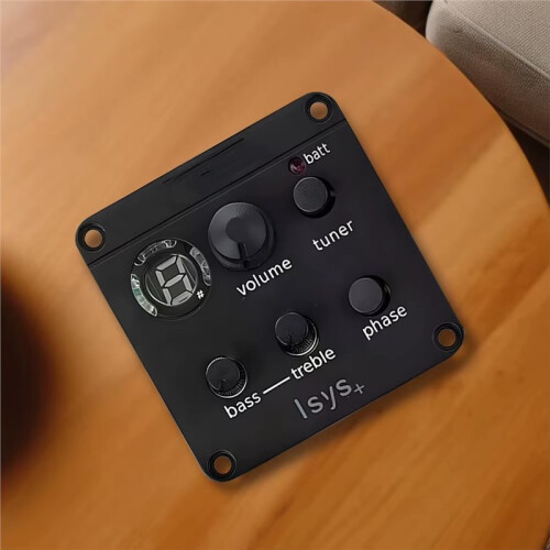 Akustisk Gitarrpickup för Fishman ISYS+ EQ Mic Blend Preamp System Justerbar Akustisk Gitarrförstärkare