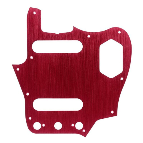 Gitarrplektrumskydd 10 Hål Anodiserad Aluminium Gitarrplektrumskydd Scratchplatta för  Gitarr