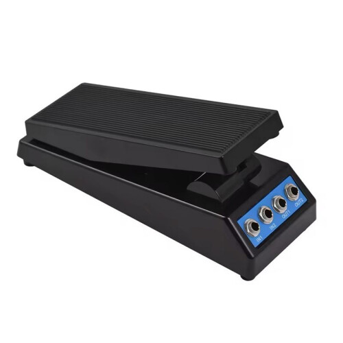 Professionell Gitarrvolympedal Volymkontroll Effektpedal/Dual Channel 6,35 mm In-/Output Gitarrvolympedal