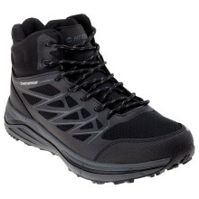 (12 UK, Black) Hi-Tec Mens Hewila Waterproof Mid Cut Walking Shoes