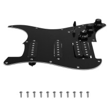 1Set SSH Guitar Pickguard Wiring Loaded Prewired + Silence ST Electric Guitar Double Coil Pickup