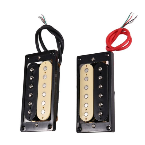 1 Set ST/LP Standard Nack och Bro Elgitarr Humbucker Pickuper