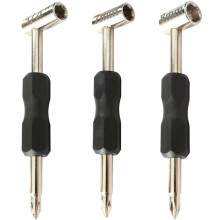 3 Piezas Llave de Truss de Guitarra, 1/4" 7mm 5/16" Llave de Ajuste de Reparación de Guitarra con Destornillador (6.35mm 7mm 8mm)