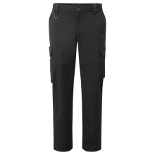 (40R, Black) Premium Unisex Adult Stretch Work Cargo Trousers