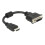 Delock Adapter HDMI apa - DVI 24+5 anya, 20 cm 1