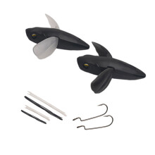 Flying Fish Soft Lures For Enhances Attraction In-Black