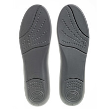 (3 UK-4 UK, Dark Grey) Sorbothane Cush N Step Insoles