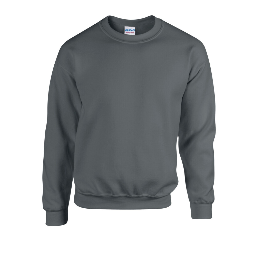 Gildan (Xl, Charcoal) Mens Heavy Blend Sweatshirt