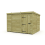11 x 8 Pent Shed Tanalised (Single Door, No Windows) 2