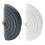 Hair Filter Sink Anti-Blocking Strainer Bathtubs-White and gray 1