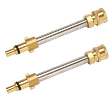 2X Hochdruckreiniger-Adapter mit 1/4-Zoll-Schnellkupplung, Passend für die Meisten Marken (Schwarz und Decker)