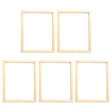 5X 40X50 cm Wooden Frame DIY Picture Frames Art Suitable for Home Decor Painting Digital Diamond Drawing Paintings