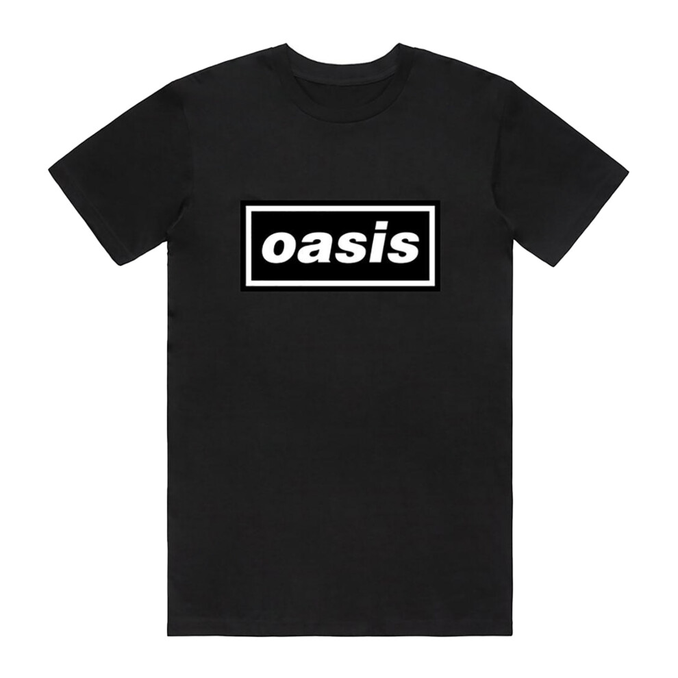 Oasis (Xxl, Black) Unisex Adult Decca T-Shirt