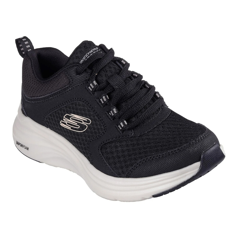 Skechers (8 Uk, Black/Pink) Womens/Ladies Vapor Foam Trainers