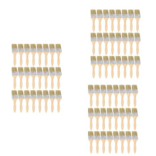 72 Pack of 1.5 Inch (35mm) Paint Brushes and Chip Paint Brushes for Paint Stains Varnishes Glues and Gesso