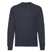(3XL, Deep Navy) Fruit of the Loom Mens Classic Set-in Sweatshirt