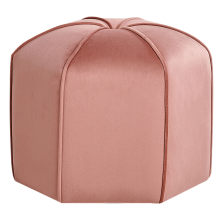 Pouffe WISHEK Velvet Pink
