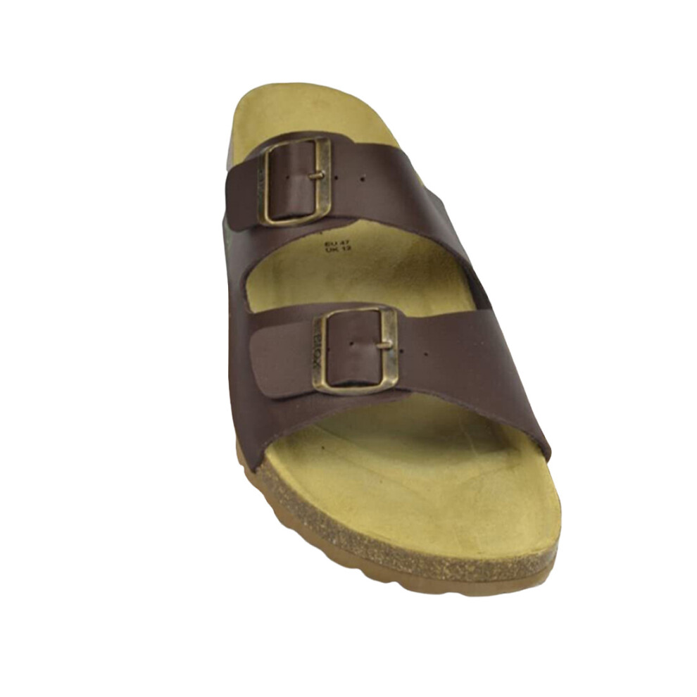 Biox (10 Uk, Brown) Mens Aston Sano Sliders