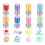 Ensemble de 12 tampons de commentaires pour enseignants avec-B 10
