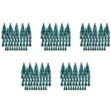 250 PZ Miniatura Albero di Natale Artificiale Piccolo Neve Gelo Alberi Alberi di Pino Natale DIY Decorazione Artigianato del Partito