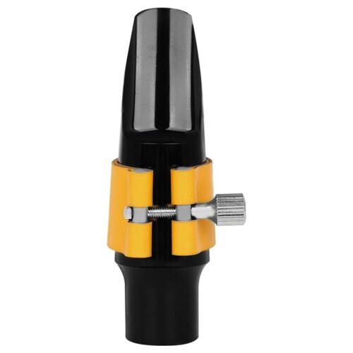 Clipe de Fixação de Palheta para Boca de Saxofone Tenor Vermelho 2
