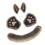 Realistic Wolf Ears Headband Soft Furry Cosplay Accessory For-C 1