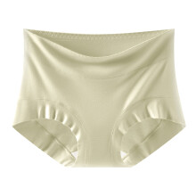 High Waist Cotton Panties For Women Large Size Full-Green XXXL