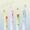 Stylo à Gel rétractable effaçable, 12 pièces, encres-1Vert pomme 8