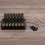 7 String Headless Metal Saddle Bridge Musical Instrument Replacement Headless Guitar Accessories 9