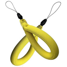 (Multicolor, Style Yellow) HW Wodoodporny, pływający pasek na nadgarstek do kamery GoPro z neoprenu i pianki EPE, smycz do telefonu