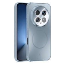 (LightBlue) ABEEL Magnetic TPU PC Cooling Matte Case for Honor Magic8 Pro 5G + Lens Film