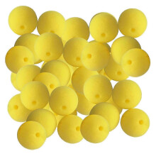 (Yellow) 50 Stück Schwamm-Clownsnasenbälle für Halloween-Partys, Cosplay und Bühnenauftritte