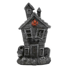 (Type 2 14.5x 8x7cm) Multifunctional Resin Miniature Festival Village House Decoration for Party 25-26