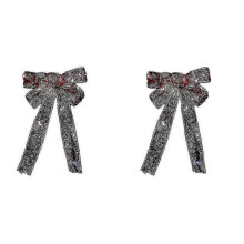 (Printed Bow Colored Lights) LM Weihnachtsschmuck: Transparente, leuchtende Schleife, Baumschmuck Wuqx STM 25-26