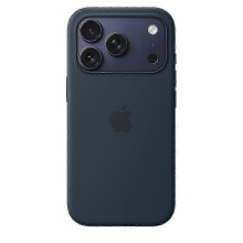 (Midnight, Multicolor) Custodia MagSafe in silicone liquido per iPhone 17 Pro Max, cover posteriore