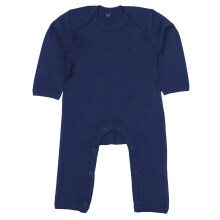 (12-18 Months, Nautical Navy) Babybugz Baby Long-Sleeved Babygrow