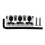 LåSmutter för Tremolo Bridge 42 mm Reservdelar för ElgitarrtillbehöR 1