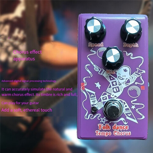 Körgitarreffektpedal Elgitarr Choruseffekter CHORUS Gitarrpedaleffekt 1