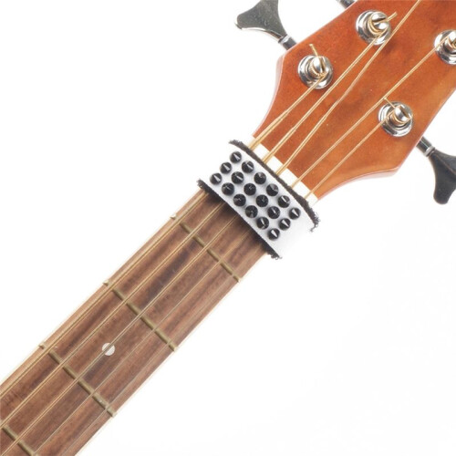 Guitar String Mute Strap Guitar Grepboard Muting Wrap Punk Style String Dampener String Muter för 7-Strängad Gitarrbas,B 1