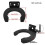 2 Pcs Universal Wireless Microphone Hook Holder Stands Wall Hanger Rack Clip Clamp Brackets Wall Mounted 6
