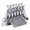 Un Set di Tremolo Bridge Double Locking System Pulled Guitar String Bridge Accessori per Chitarra Bridge Parts 7