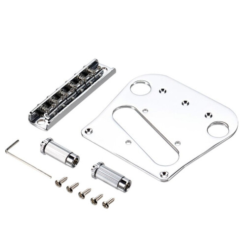 Piastra Ponte TL e Set Ponte A 6 Sellette per Bigsby B5 e B50 Cromato 1