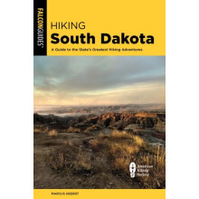 Hiking South Dakota by Marcus Heerdt Paperback Book