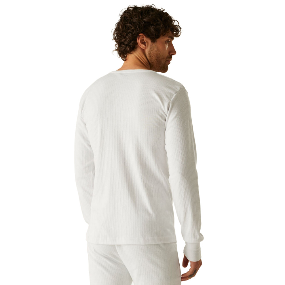Regatta (2Xl, White) Thermal Underwear Long Sleeve Vest / Top