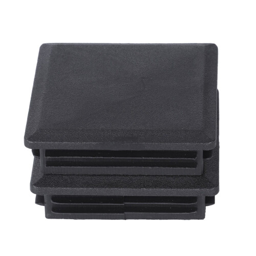 80mm x 80mm Square Plastic Caps Pipe Tube Inserts End Plug 8 Pieces 2